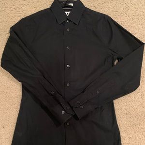 Express 1MX dress shirt Size XS Extra Slim Fit